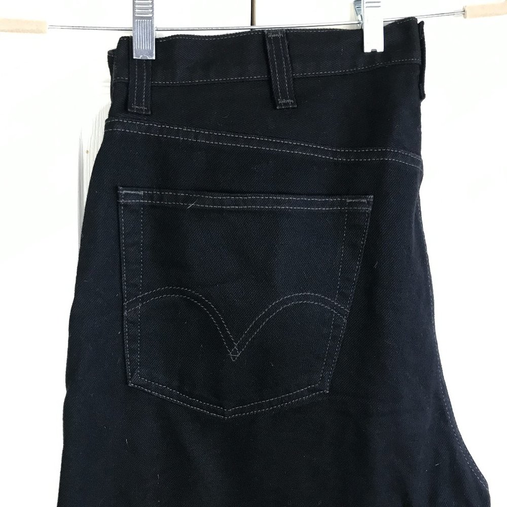 Levi's 505 Black Men's Jeans Regular Fit - Picture 5 of 13